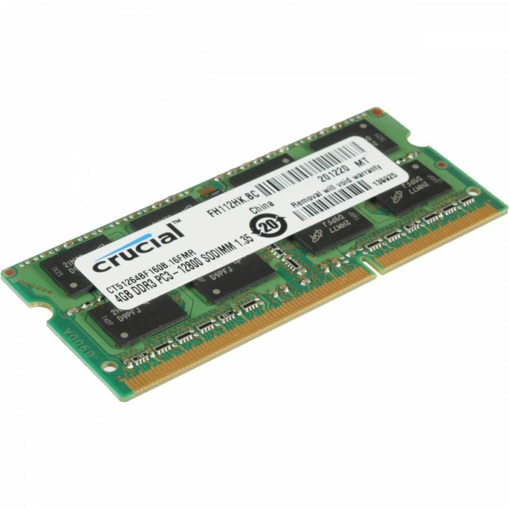 MEMORIA DDR3 4GB PARA PORTATIL